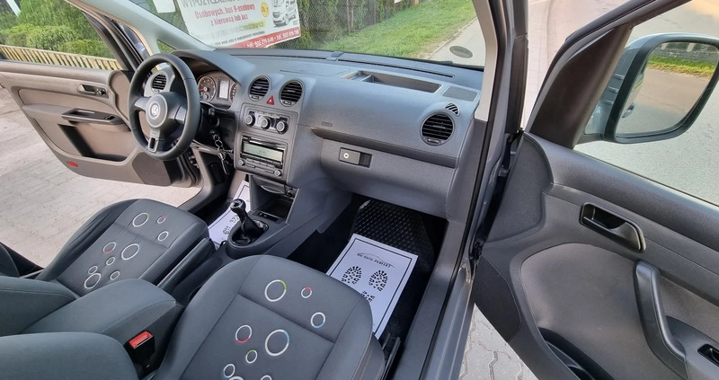 Volkswagen Caddy cena 39900 przebieg: 184000, rok produkcji 2012 z Sulechów małe 436